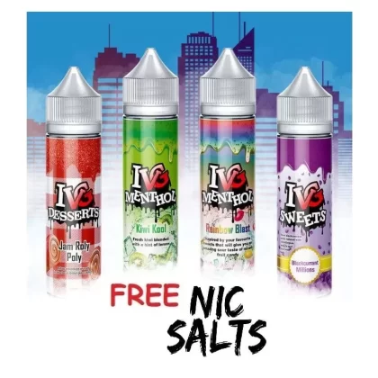 Apple Berry Crumble – IVG Premium E Liquid 50ml 70%VG FREE Nic Salt