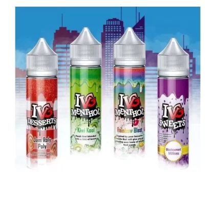 100ml IVG E Liquid – All Flavours – 70%VG FREE Nic Shots!