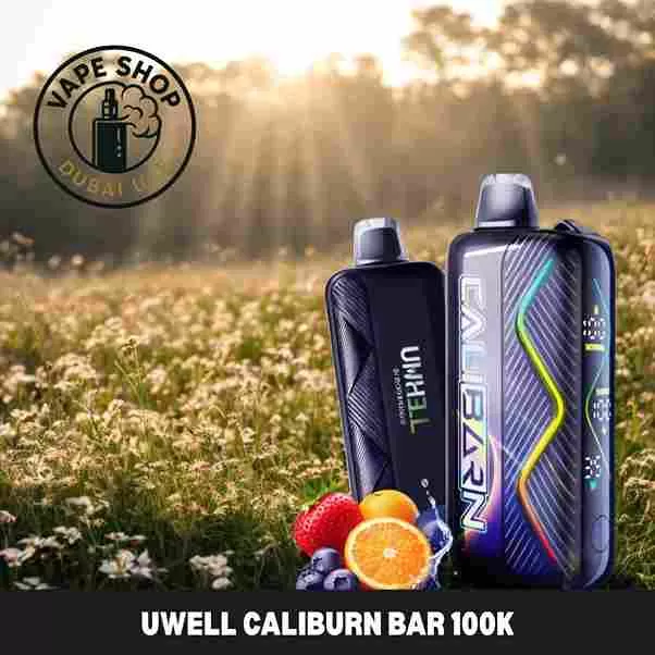 Uwell Caliburn Bar 100k 20mg Up To 100000 Puffs Disposable Vape Buy in Dubai