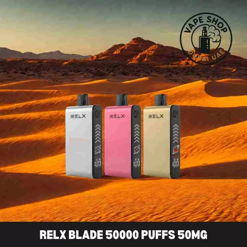 Relx blade 50000 puffs 50mg nicotine Buy in Dubai
