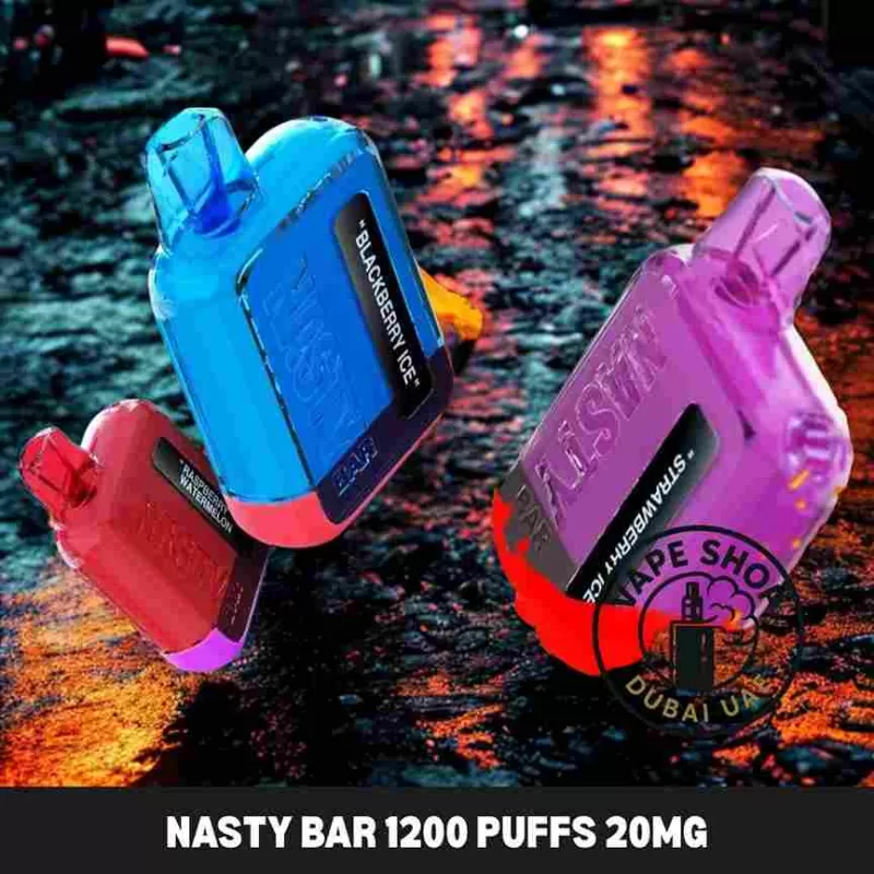 Nasty bar 1200 puffs 20MG nicotine none Rechargeable Vape Buy in Dubai