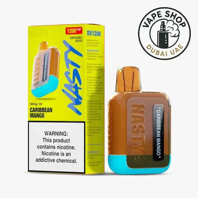 Nasty bar 1200 puffs 20MG nicotine none Rechargeable Vape Buy in Dubai - Image 3