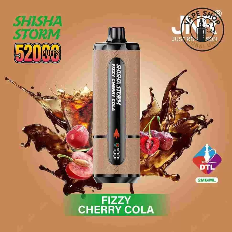 JNR Shisha Storm 52000 Puffs Disposable Vape 2% DTL Buy in Dubai - Image 3