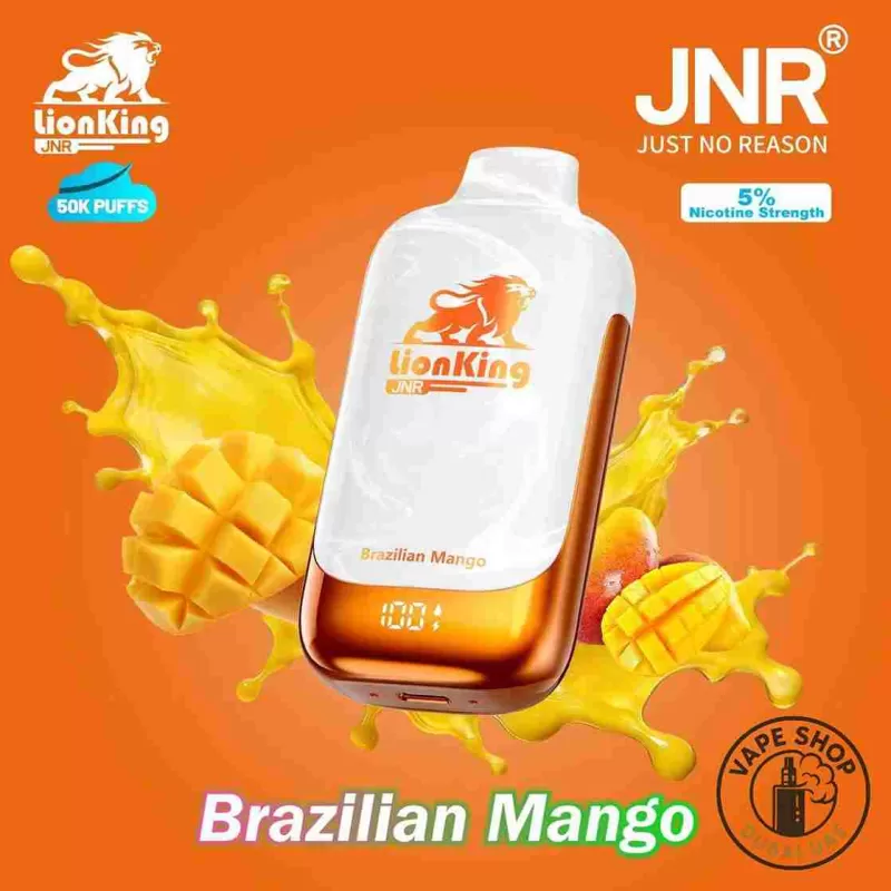 JNR Lionking 50000 Puffs Disposable Vape 50mg Buy in Dubai - Image 3