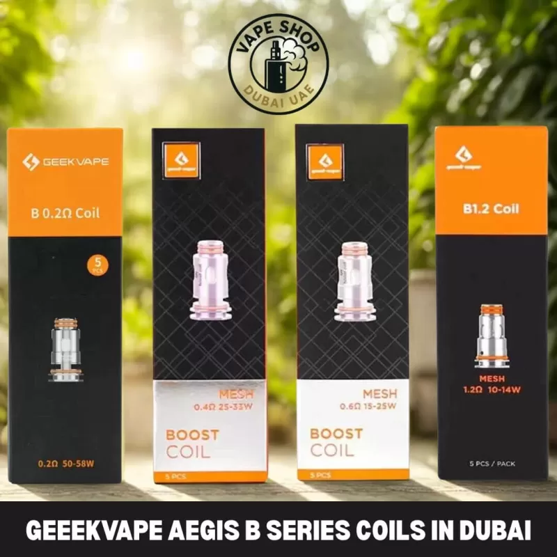GEEEKVAPE Aegis B Series Coils B0.2, B0.4, B0.6, B1.2 Replacement Coils in Dubai, UAE