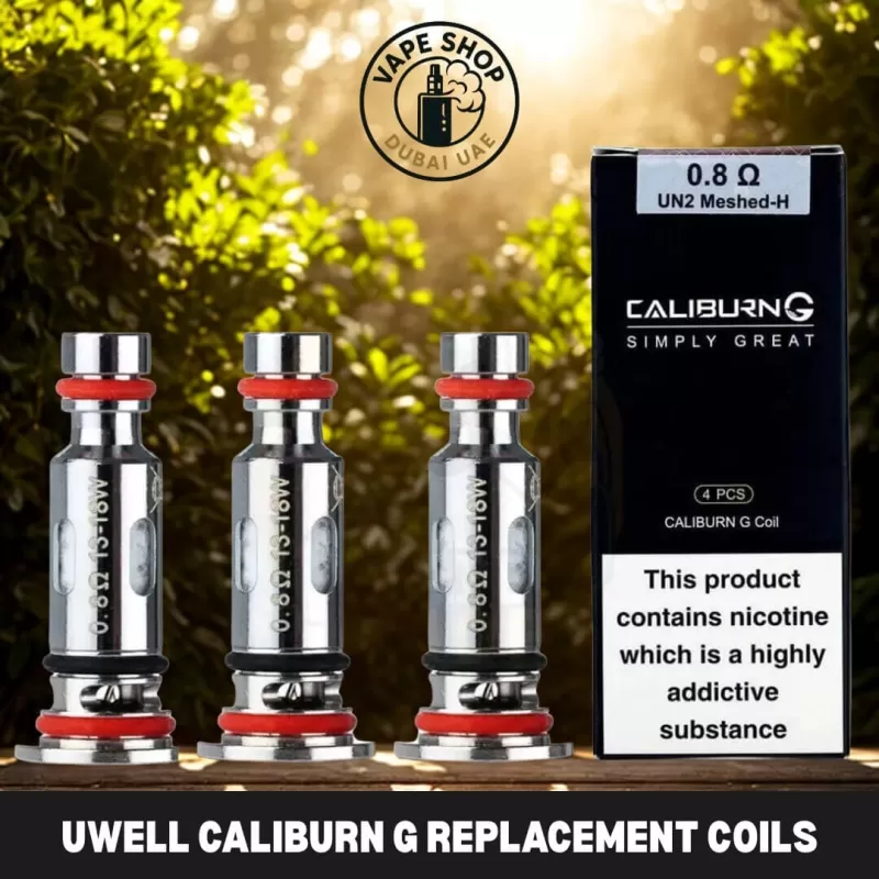 UWELL CALIBURN G REPLACEMENT COILS 0.8OHM AND 1.0OHM