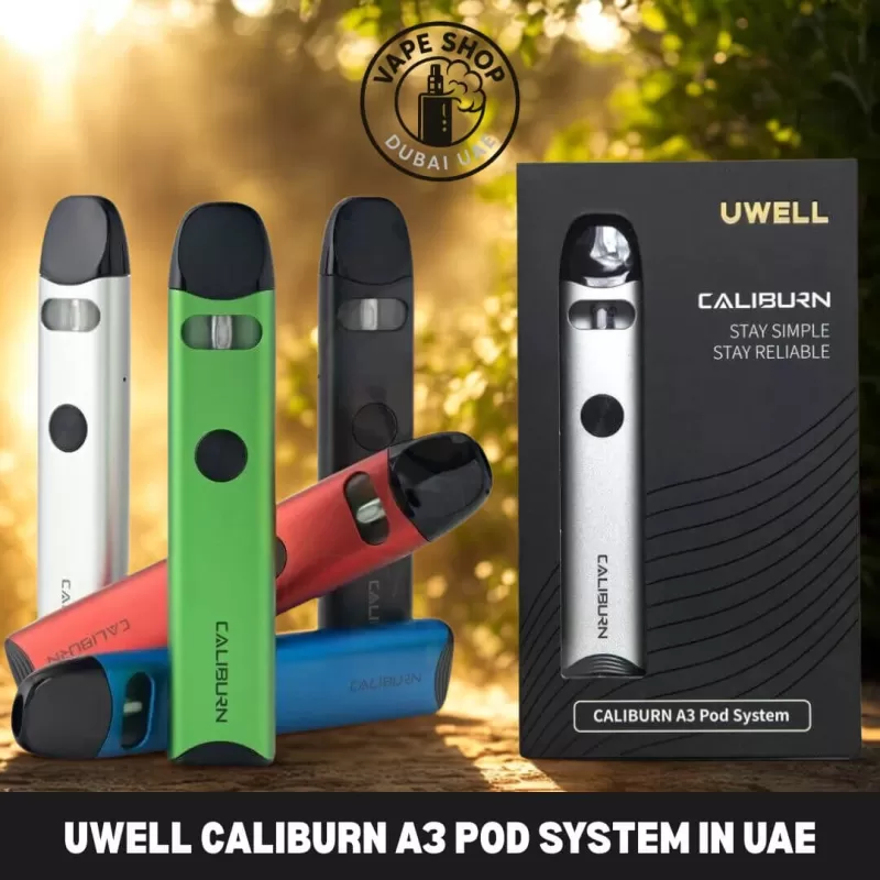 Uwell Caliburn A3 Pod System Rechargeable Vape in UAE