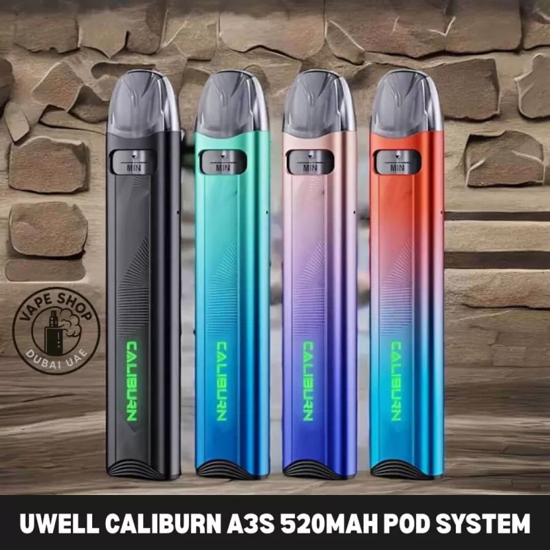 Uwell Caliburn A3S Pod System 520mAh In Dubai, UAE
