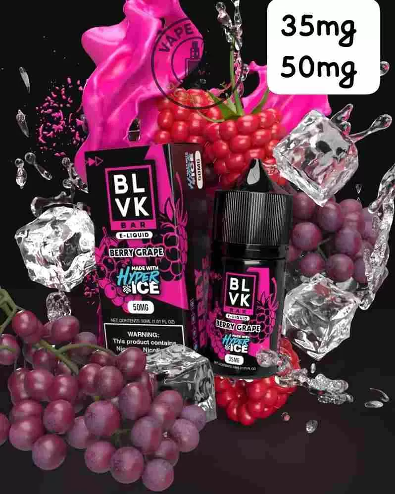 Blvk bar hyper ice liquid 35mg and 50mg nicotine buy in Dubai - Image 2