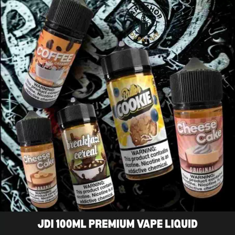 JDI 100ml Premium Vape Liquid 3mg Nicotine Buy in Dubai