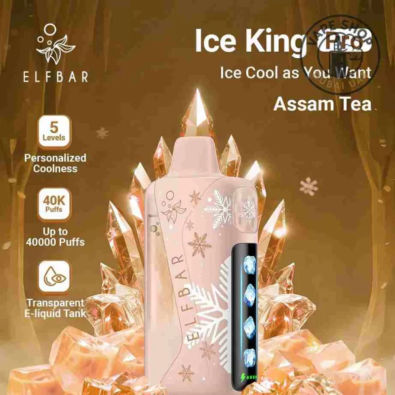 Elfbar ice king pro up to 40000 puffs 50mg nicotine ice control Disposable Vape Buy in Dubai - Image 2