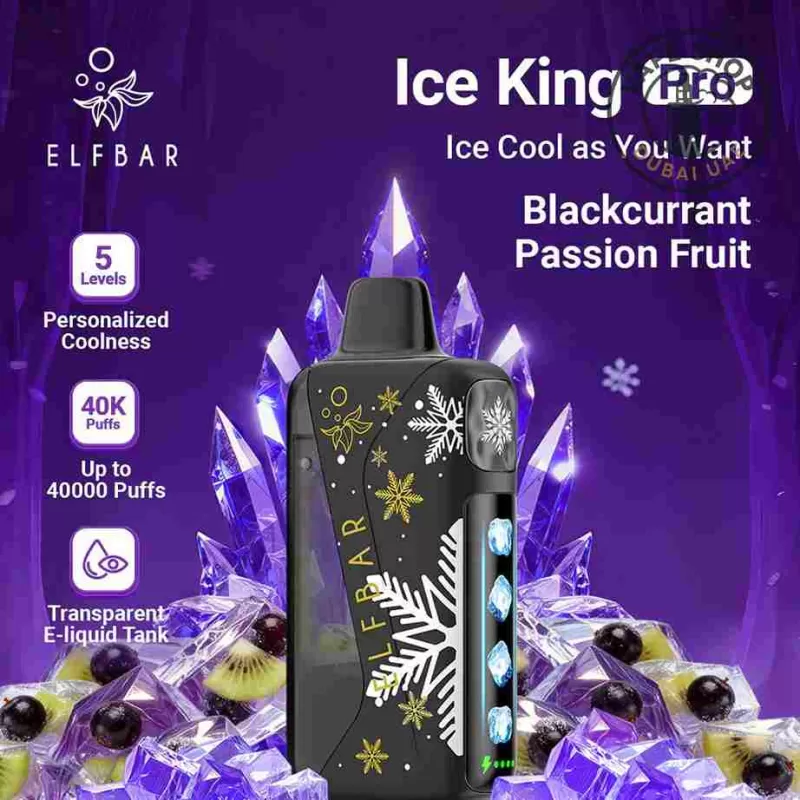 Elfbar ice king pro up to 40000 puffs 50mg nicotine ice control Disposable Vape Buy in Dubai - Image 3