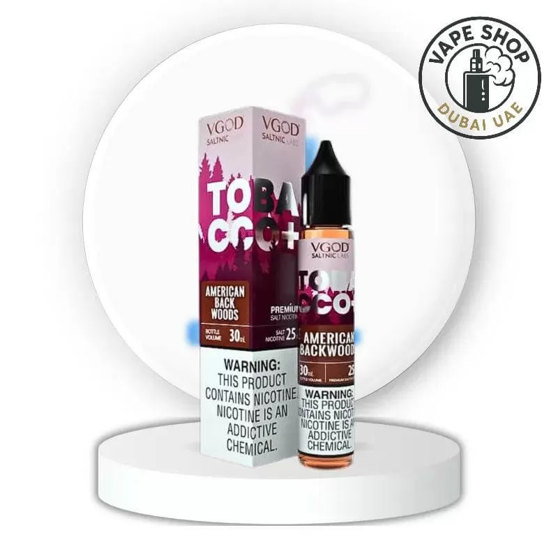 VGOD Tobacco Plus Saltnic 30ml E-Liquid 25mg & 50mg buy in DUBAI - Image 2
