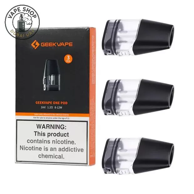 Geekvape Aegis One Pod Cartridge For Aegis 1FC & ONE Kit (3pcs/pack) buy in Dubai - Image 2