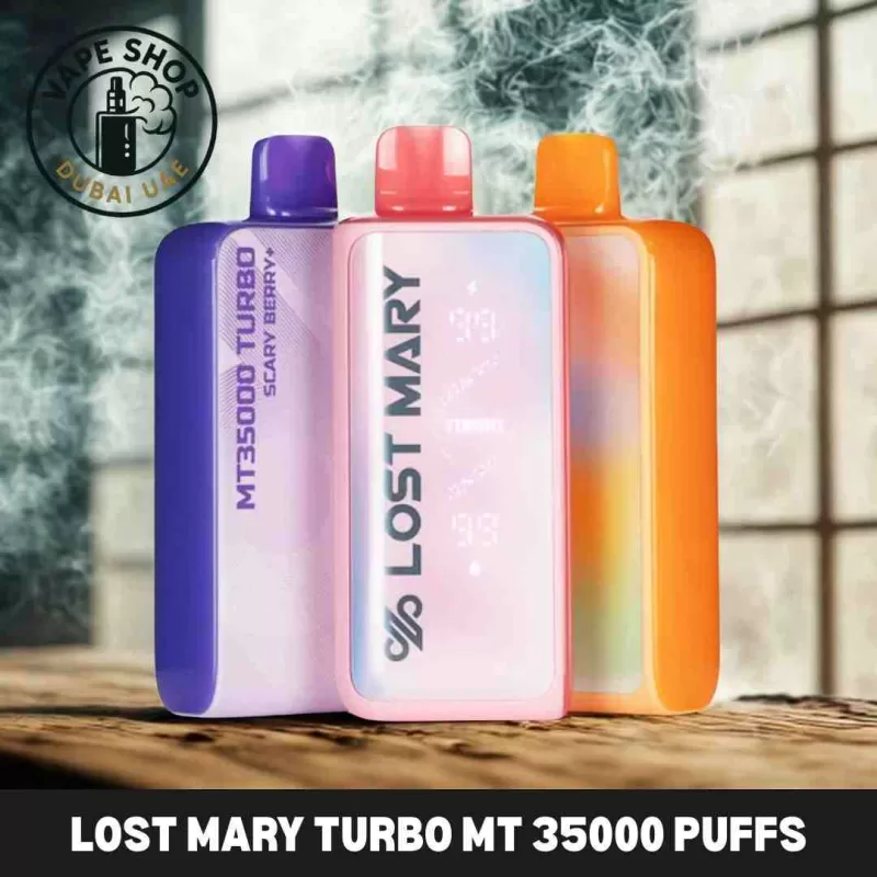 Lost Mary turbo MT 35000 Puffs 20MG nicotine Disposable Vape Buy in Dubai
