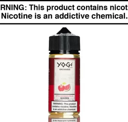 APPLE WATERMELON ICE BY YOGI ORCHARDS E-LIQUID 100ML