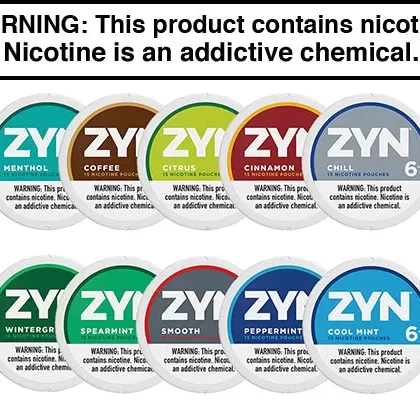ZYN NICOTINE POUCHES 5-PACK
