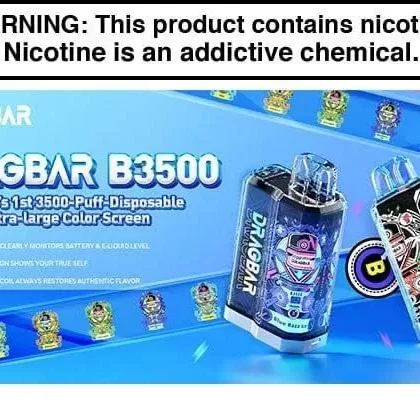 ZOVOO DRAG BAR B3500 DISPOSABLE VAPE – 3500 PUFFS