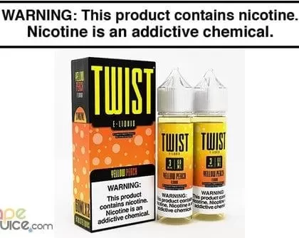 YELLOW PEACH BY TWIST E LIQUID 120ML