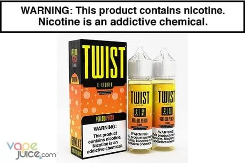 YELLOW PEACH BY TWIST E LIQUID 120ML