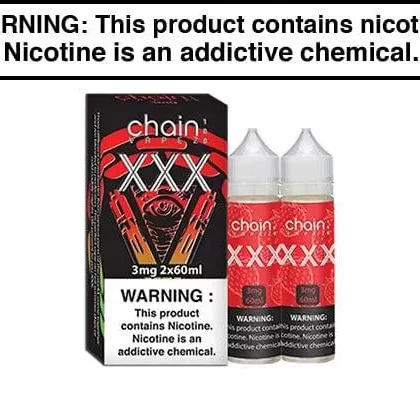 XXX BY CHAIN VAPEZ 100ML/120ML