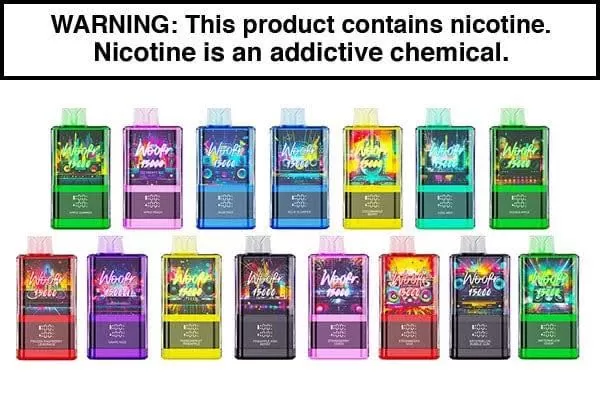 WOOFR DISPOSABLE VAPE – 15,000 PUFFS
