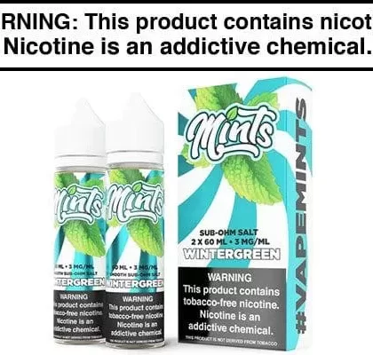 WINTERGREEN BY MINTS VAPE CO 120ML