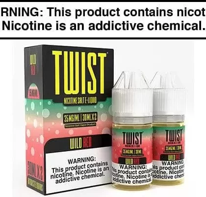 WILD RED BY TWIST SALT 60ML