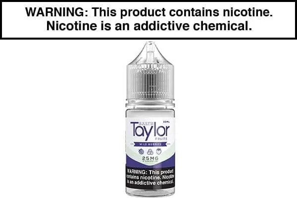 WILD BERRIES BY TAYLOR SALTS 30ML