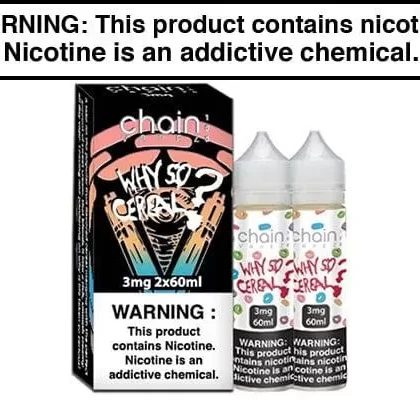 WHY SO CEREAL BY CHAIN VAPEZ 100ML/120ML
