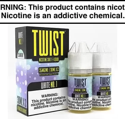 WHITE NO. 1 BY TWIST SALT 60ML