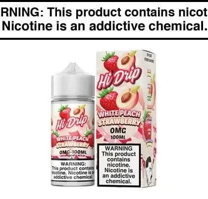 WHITE PEACH STRAWBERRY BY HI-DRIP 100ML