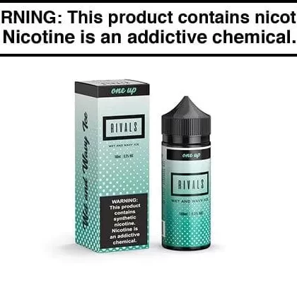 WET N WAVY ICE BY ONE UP RIVALS 100ML