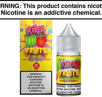 WATERMELON STRAWBERRY ICE BY KILLA FRUITS SALT 30ML