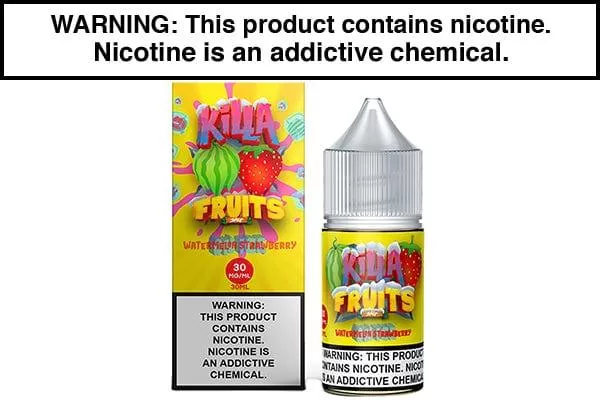 WATERMELON STRAWBERRY ICE BY KILLA FRUITS SALT 30ML