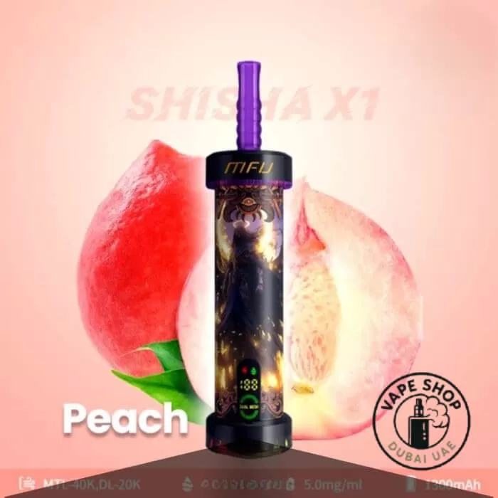 MFU SHISHA X1 40000 Puffs Hookah Disposable Vape In DUBAI - Image 2