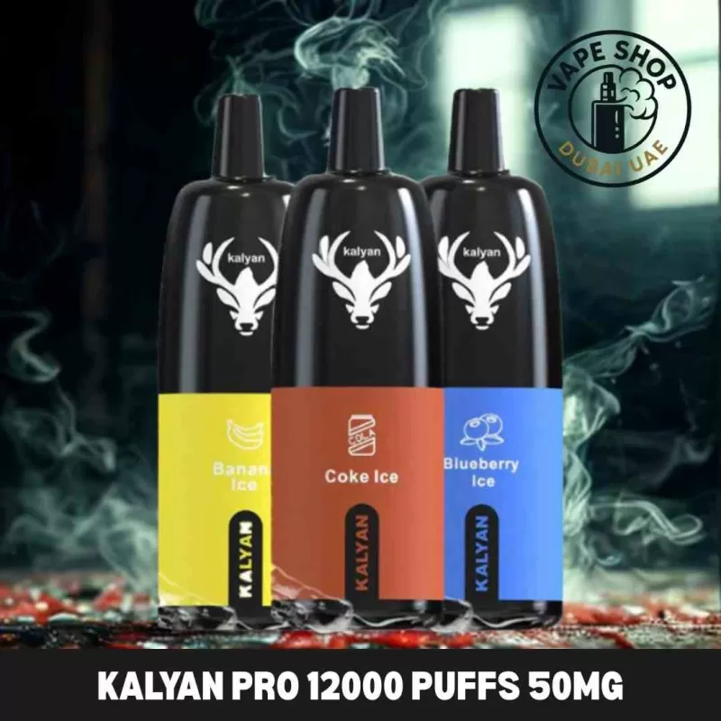 KALYAN Pro 12000 Puffs 50MG Disposable Vape buy in Dubai UAE