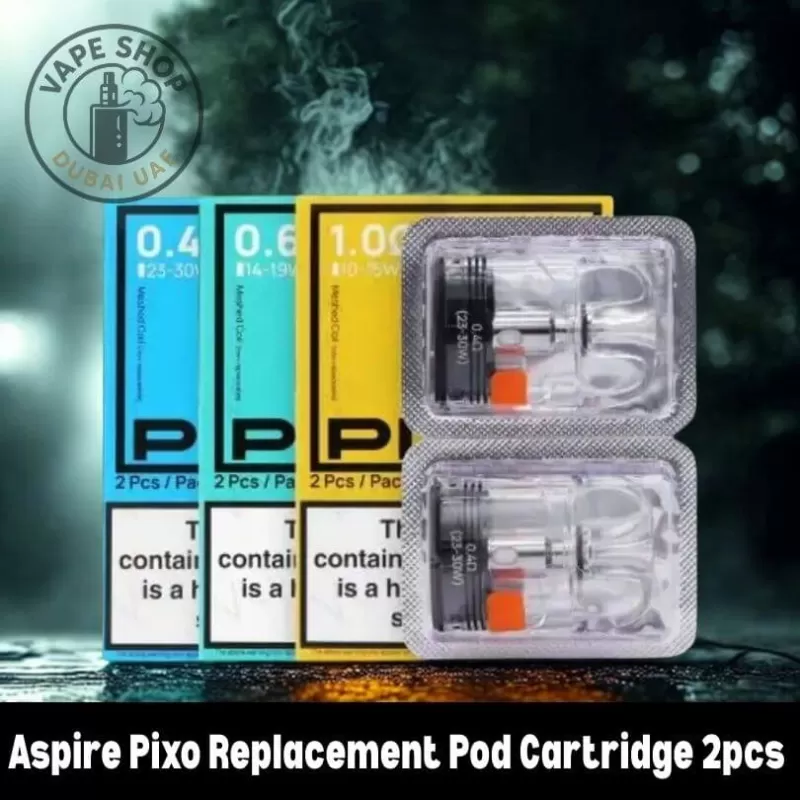 Aspire Pixo Replacement Pod Cartridge 2pcs In UAE
