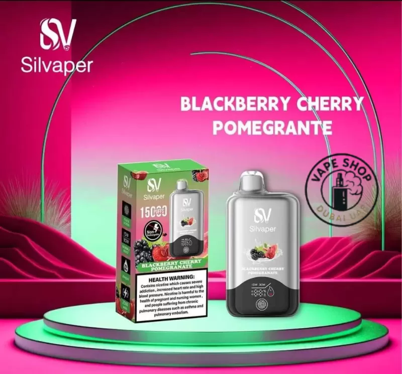 Silvaper 15000 Puffs 20mg Nicotine Disposable Vape In Dubai - Image 2