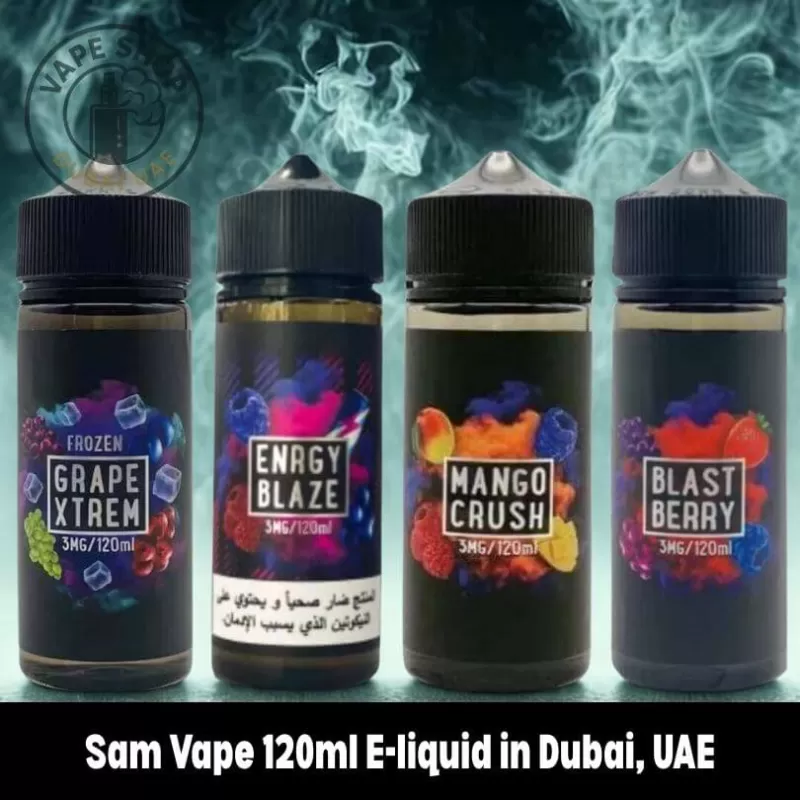 Sam Vape 120ml E-liquid in Dubai, UAE