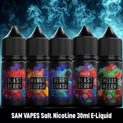SAM VAPES Salt Nicotine 30ml E-Liquid 30mg & 50mg Vape Juice