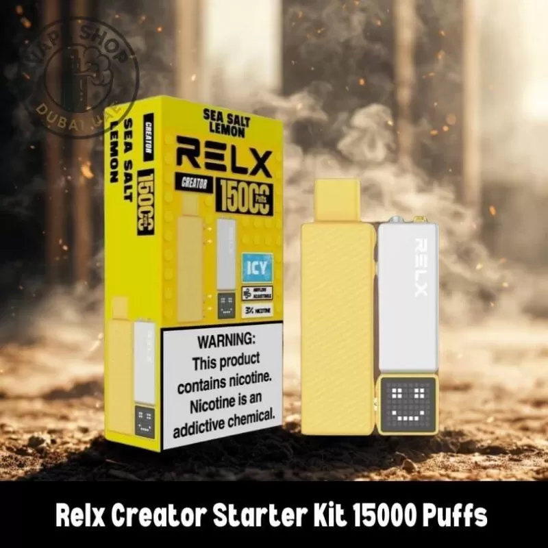 Relx Creator Starter Kit 15000 Puffs Disposable Vape
