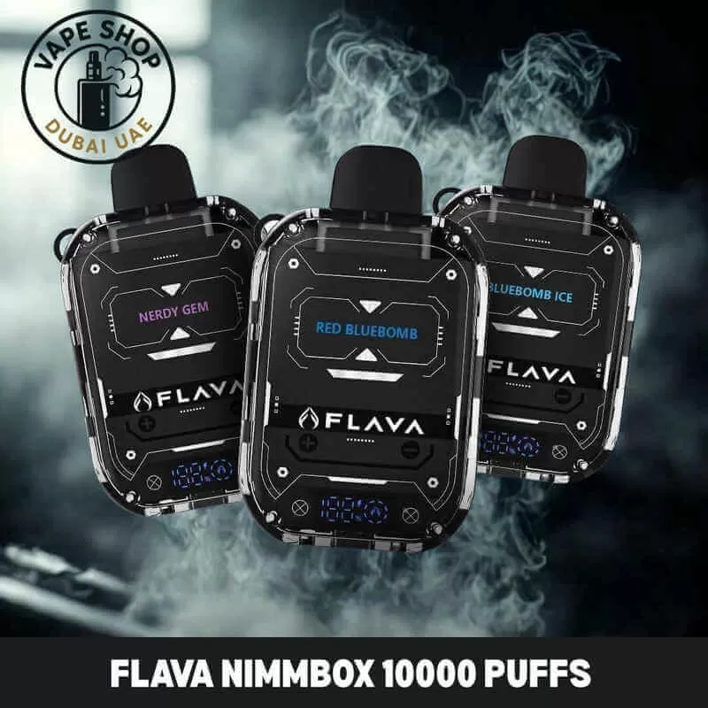 Flava Nimmbox 10000 Puffs 30mg Nicotine in Dubai UAE