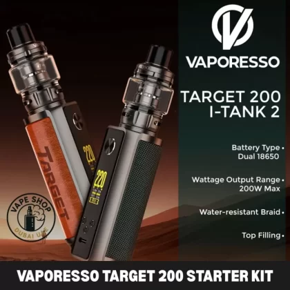 VAPORESSO Target 200 Starter Kit 200W in Dubai