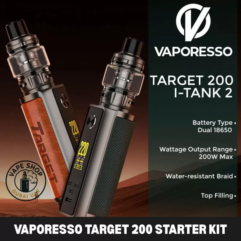 VAPORESSO Target 200 Starter Kit 200W in Dubai