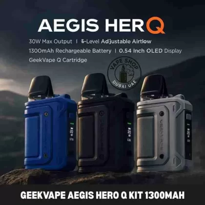 GeekVape Aegis Hero Q Kit 1300mAh In Dubai – Buy Now