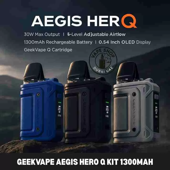 GeekVape Aegis Hero Q Kit 1300mAh In Dubai – Buy Now