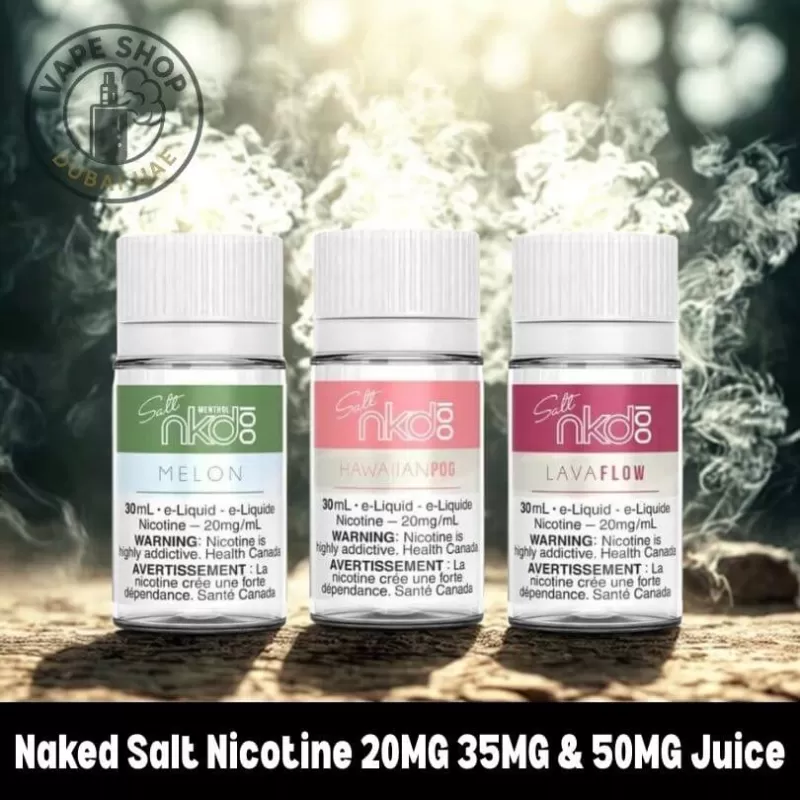 Naked Salt Nicotine 20MG 35MG & 50MG Juice