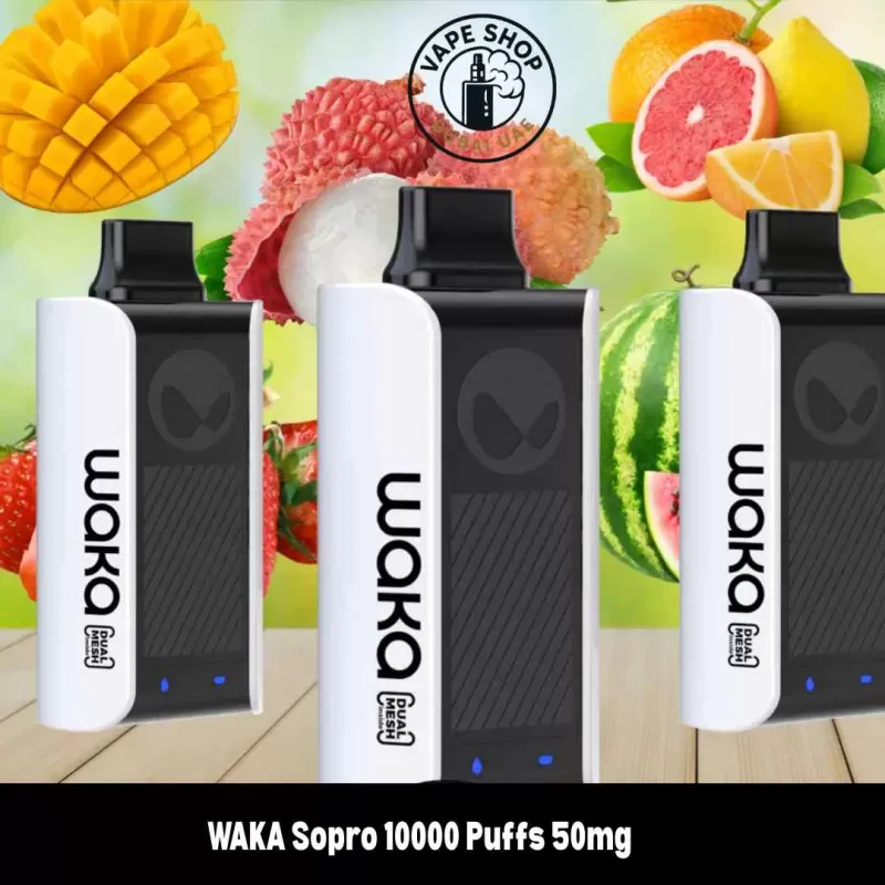 WAKA Sopro 10000 Puffs 50mg Disposable Vape