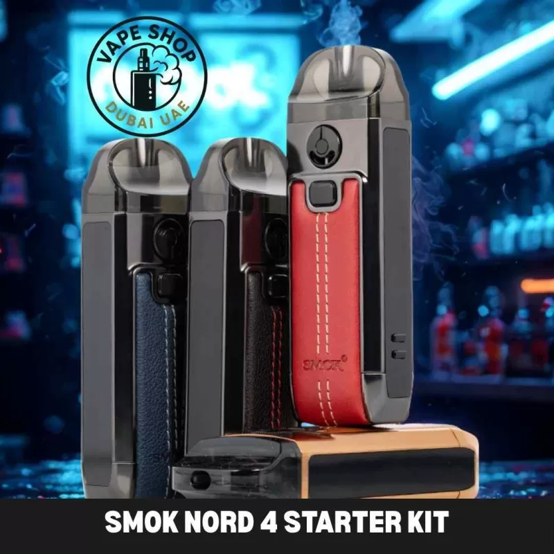 Smok Nord 4 Starter Kit Vape Pod ( Leather Series )